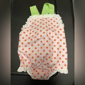 Strawberry sunsuit